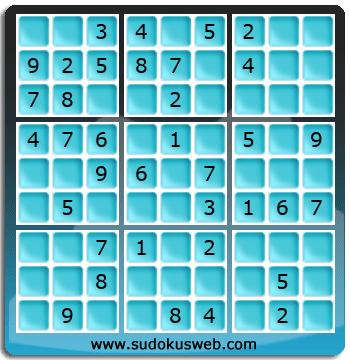 Sudoku de Niveau Facile