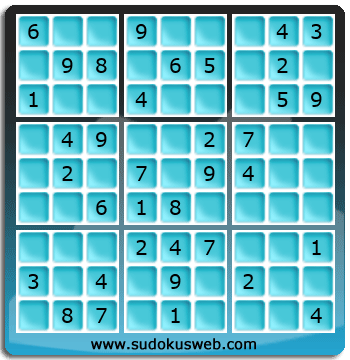 Sudoku von einfacher höhe