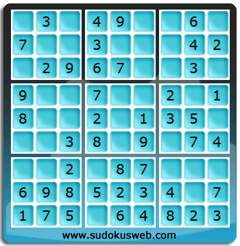 Sudoku von sehr einfacher höhe