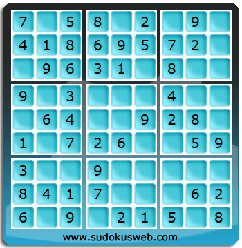 Nivel Muito Facil de Sudoku