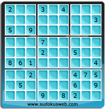 Sudoku von Fachmännischer höhe