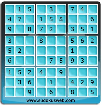 Sudoku von sehr einfacher höhe