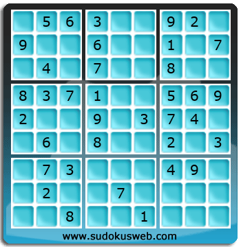 Sudoku von einfacher höhe