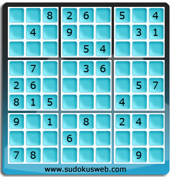 Sudoku von mittelmässiger höhe