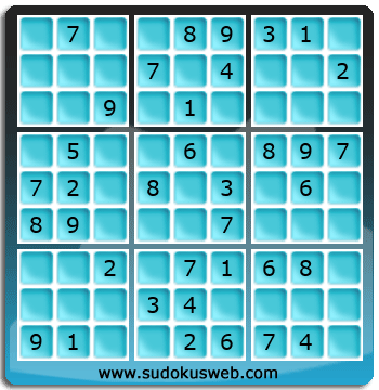 Sudoku von einfacher höhe