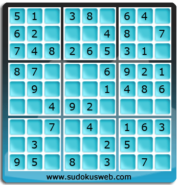 Nivel Muito Facil de Sudoku