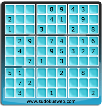 Nivel Facil de Sudoku