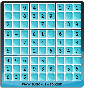 Nivel Muito Facil de Sudoku