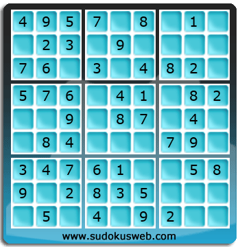 Sudoku von sehr einfacher höhe