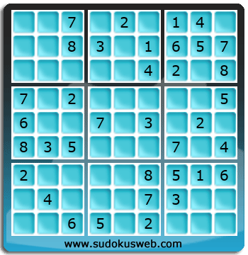 Nivel Facil de Sudoku