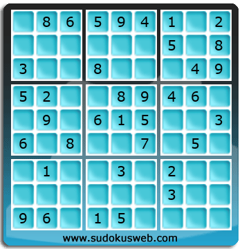 Nivel Facil de Sudoku