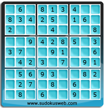 Nivel Muito Facil de Sudoku