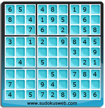 Sudoku de Nivell Molt Fàcil