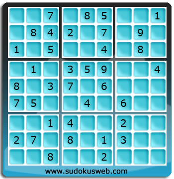 Nivel Facil de Sudoku