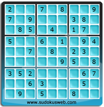 Nivel Facil de Sudoku