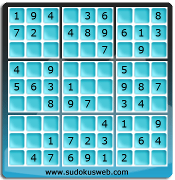 Sudoku von sehr einfacher höhe