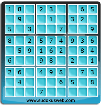 Sudoku de Niveau Très Facile