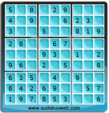 Sudoku de Nivell Molt Fàcil