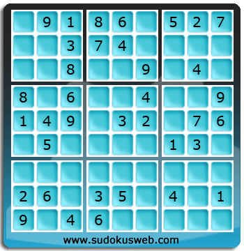 Sudoku von einfacher höhe