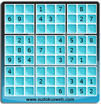 Sudoku von einfacher höhe