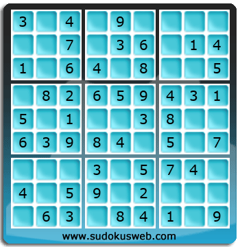 Sudoku de Niveau Très Facile