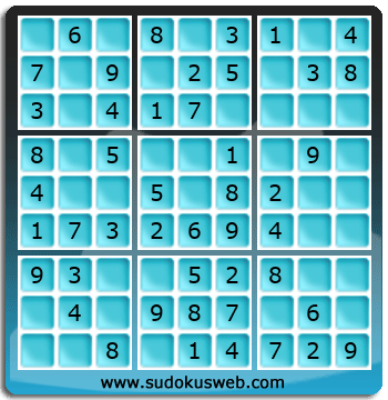 Nivel Muito Facil de Sudoku