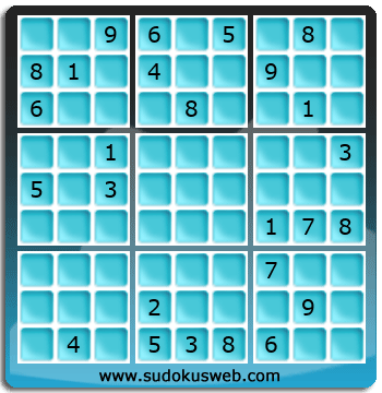 Sudoku von schwieriger höhe