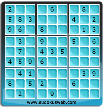 Sudoku von einfacher höhe