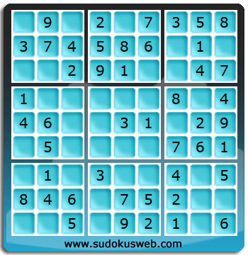 Nivel Muito Facil de Sudoku