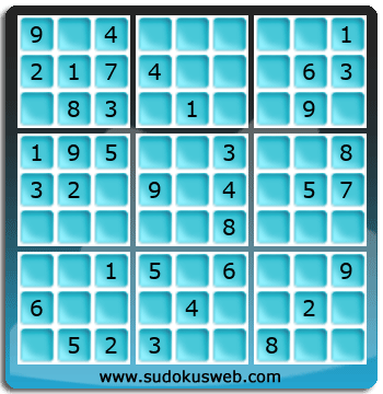 Nivel Facil de Sudoku