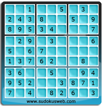 Sudoku de Niveau Très Facile Sudoku de Niveau Très Facile