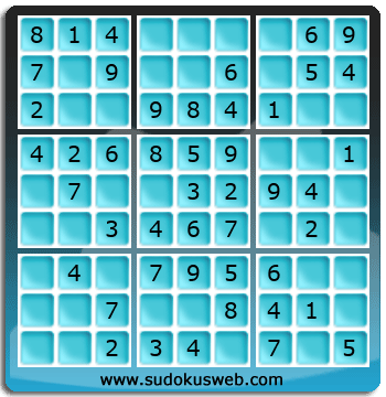 Sudoku de Nivell Molt Fàcil