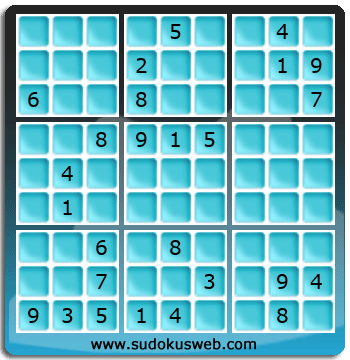 Sudoku von Fachmännischer höhe