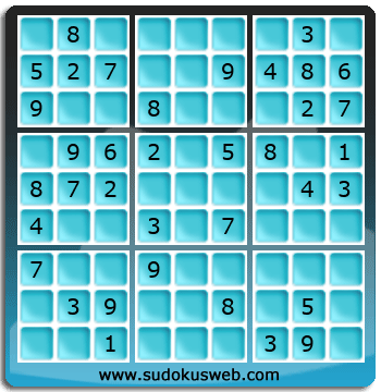 Sudoku von einfacher höhe