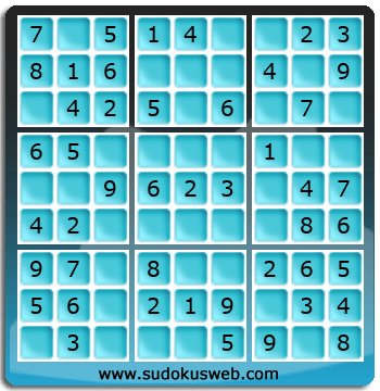 Sudoku de Niveau Très Facile