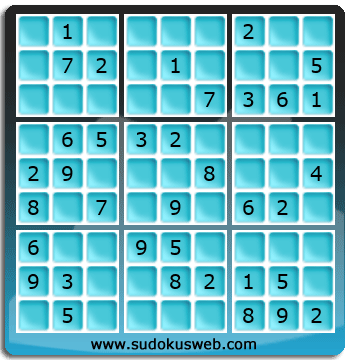 Sudoku von einfacher höhe