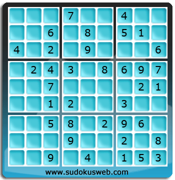 Nivel Facil de Sudoku