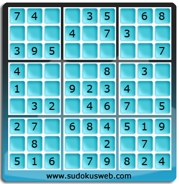 Sudoku von sehr einfacher höhe