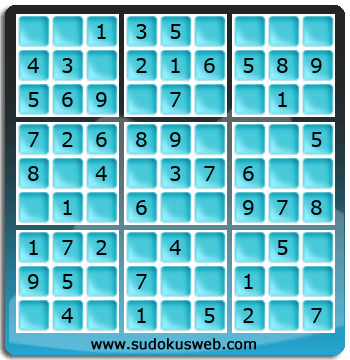 Sudoku de Nivel Muy Fácil