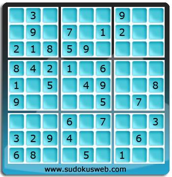 Sudoku de Niveau Facile