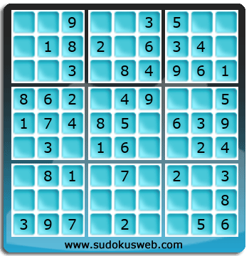 Sudoku de Nivel Muy Fácil