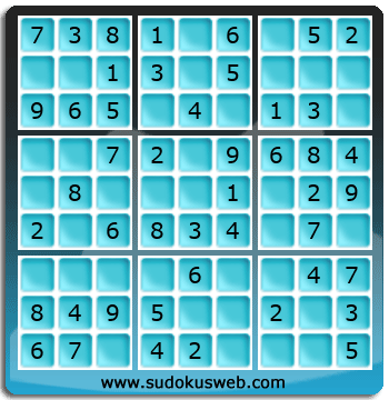 Sudoku de Nivel Muy Fácil