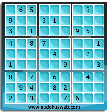 Sudoku von mittelmässiger höhe