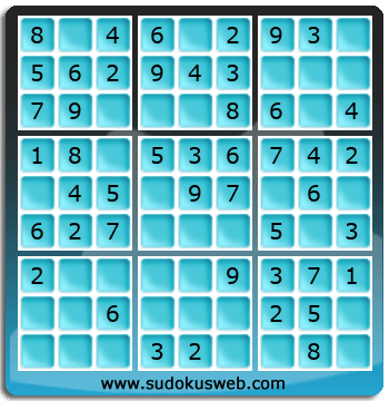 Sudoku de Niveau Très Facile