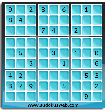 Sudoku von Fachmännischer höhe