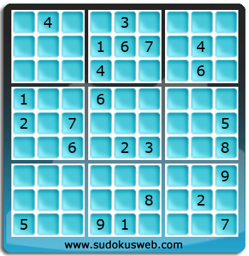 Sudoku von Fachmännischer höhe