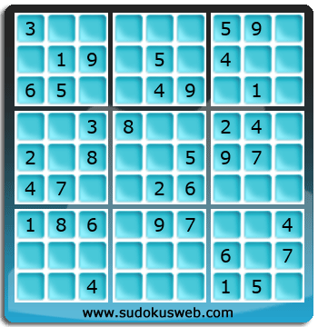 Sudoku von einfacher höhe