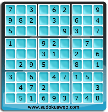 Sudoku de Niveau Très Facile