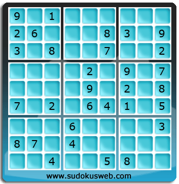 Sudoku von mittelmässiger höhe