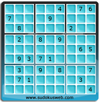 Sudoku von schwieriger höhe